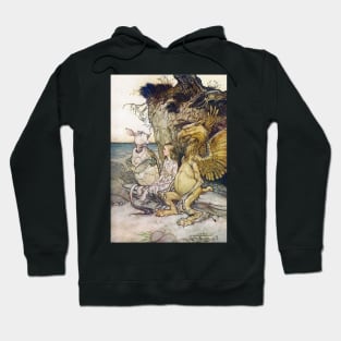 Alice In Wonderland - Arthur Rackham - 2 Hoodie